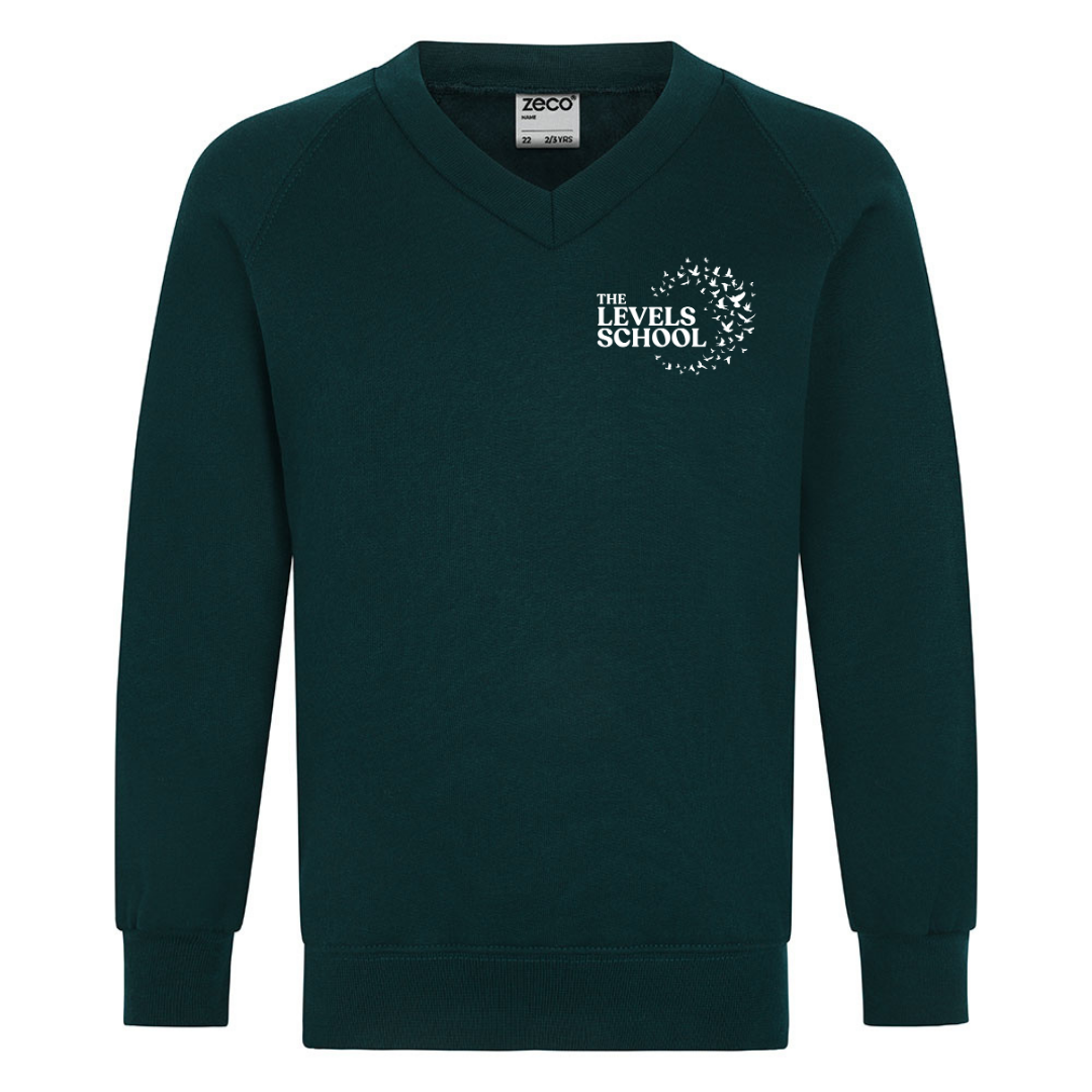UNISEX V-NECK SWEATSHIRT (7-13)