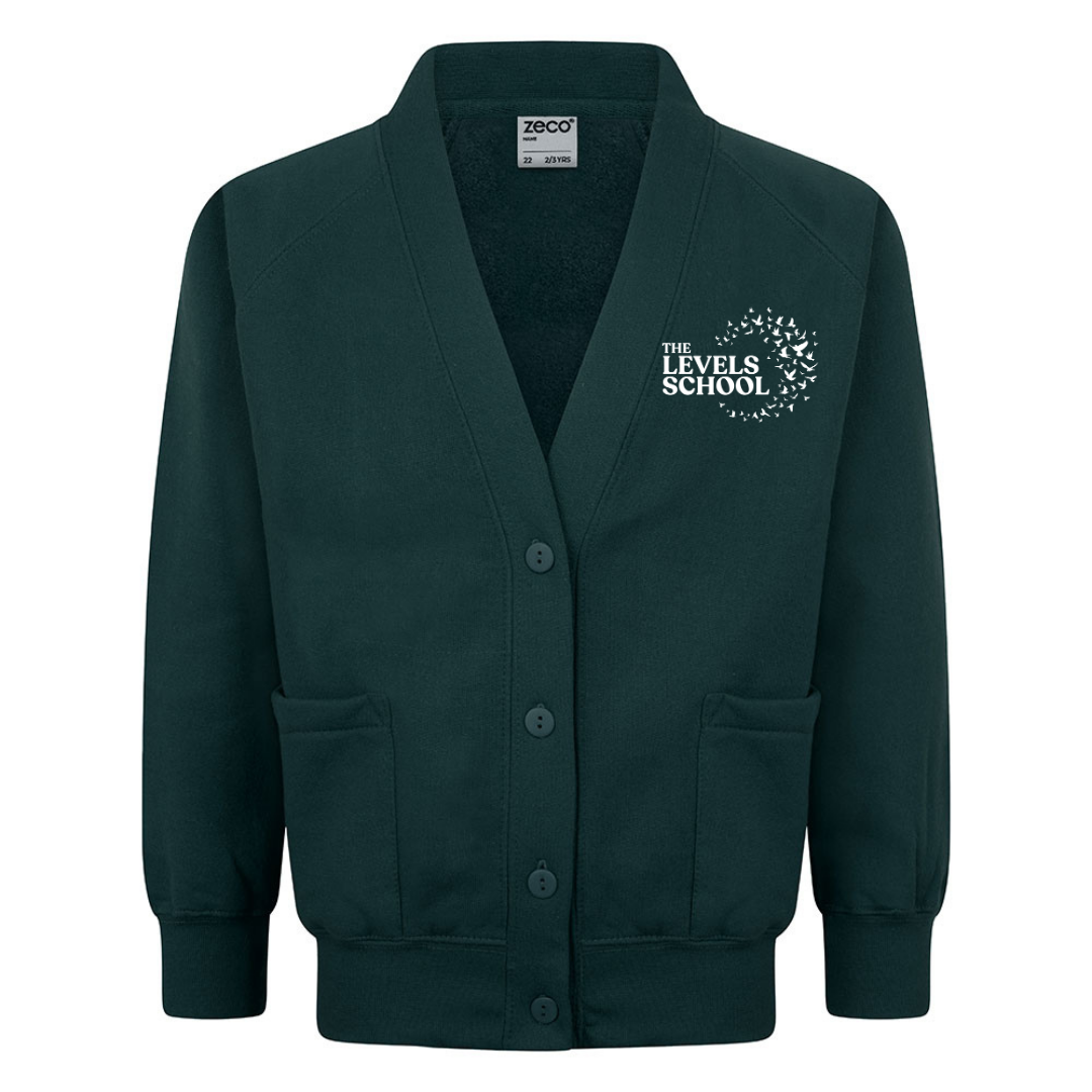 GIRLS SWEATSHIRT CARDIGAN (7-XS)