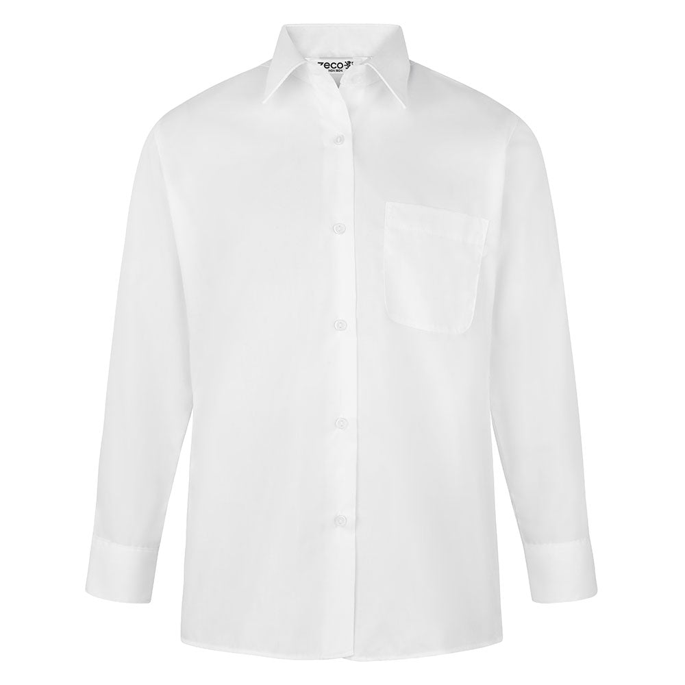 GIRLS LONG SLEEVE NON-IRON BLOUSE (11-13)
