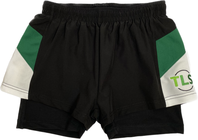 NEW PE SHORTS (2 IN 1) (30" to 40")